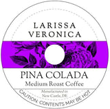 Pina Colada Medium Roast Coffee (Single Serve K-Cup Pods) (Gourmet, Naturally Flavored, Whole Coffee Beans) (12 pods, ZIN: 574104)