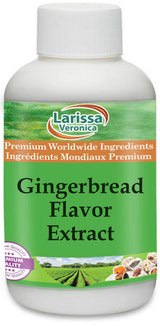 Gingerbread Flavor Extract (8 oz, ZIN: 529211) - 2 Pack