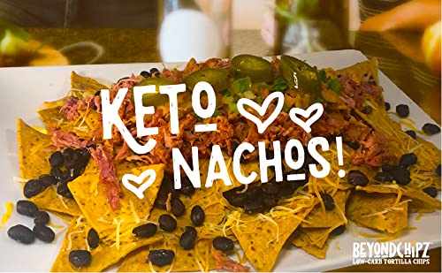 BeyondChipz Low Carb Tortilla Chips, Bang Bang Ranch, Keto Friendly, Gluten Free, One 5.3oz Bag