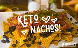 BeyondChipz Low Carb Tortilla Chips, Whole Lotta' Nacho, Keto Friendly, Gluten Free, 5.3oz Bag, Pack of 2