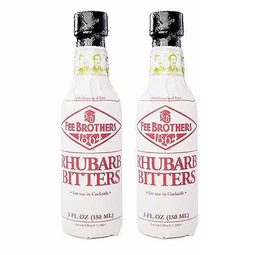 Fee Brothers Rhubarb Cocktail Bitters - 5 oz - 2 Pack