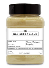 Raw Essentials Yeast Extract Powder - Umami Flavor Enhancer for Broths, Soups, Sauces, and Plant Based Dishes - 8 Ounce Bottle
