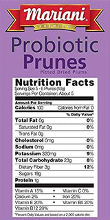 Probiotic Prunes - Two 6 oz Packages of Dried Prunes Plus Our Prunes Recipe Book - Great Value