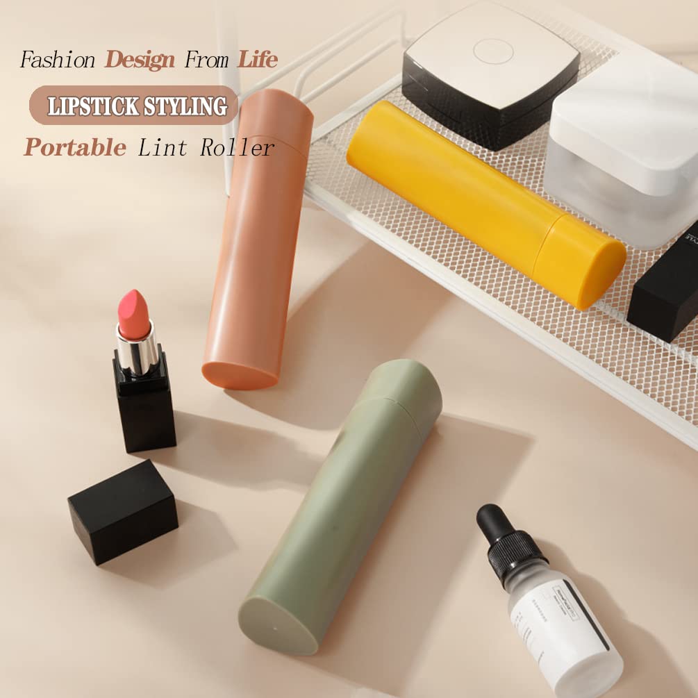 Lint Roller Travel Lint Roller for Clothes 2 Pcs 80 Sheets Portable Lint Roller for Pet Hair, Clothes, Sofa, Car, and Carpet