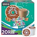 The Original Donut Shop Cinnamon Toast Crunch One-Step Latte, Keurig Single Serve K-Cup Pods, 20 Count