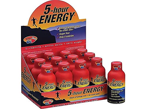 5-Hour Energy 5-Hour Energy Drink, Original, Per 12 Berry