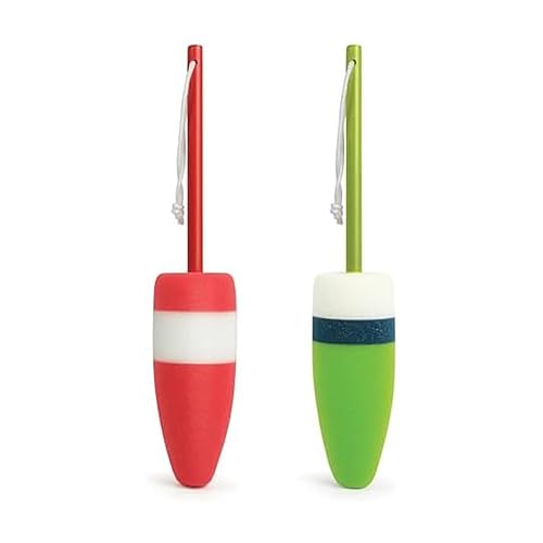 Genuine Fred Bottle Buoys Lobster Buoy Bottle Brush Long-Handle Sponges, Set of 2, Fun and Unique Nautical Design, Gift-Ready Packaging