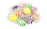 Mother Bears Candy Fruit Starlights, Assorted Striped Hard Candies, 2 Pound Bag