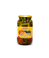 Zakuson Assorted Tomato & Pickles 33.8 fl oz - Gourmet Selection Of Delicious Tomato And Pickle Flavors - Perfect For Snacks, Salad Toppings