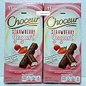 Choceur Strawberry Yogurt Smooth Creamy European Chocolate 7.05oz 200g (Two Bars)