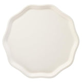 Bonjour Fte French Crme Compostable Dinner Plates | Sturdy Disposable Plates for Baby & Bridal Showers | Premium 10.5" Large Size, Pack of 8 |
