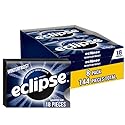(8 Pack) ECLIPSE Winterfrost Sugar Free Chewing Gum Bulk Pack, 18 Piece