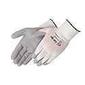 Liberty Glove & Safety F4630GC/2XL G-Grip Nitrile Foam Palm Coated Plain Knit Glove with White Nylon Shell, 2X-Large, Gray (Pack of 12)