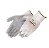 Liberty Glove & Safety F4630GC/2XL G-Grip Nitrile Foam Palm Coated Plain Knit Glove with White Nylon Shell, 2X-Large, Gray (Pack of 12)