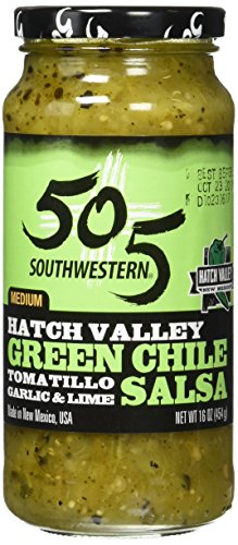 505 Southwestern, Salsa Hatch Valley Green Chile Medium, 16 Oz