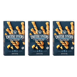 John Wm. Macy's - Original Cheddar CheeseSticks - Hand Crafted, Non GMO, and Nothing Artificial - Made with Real Cheese - 4 oz. Cartons - 3 Pack