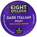 Eight O'Clock Coffee Dark Italian Roast K-Cups, 24-Count (Pack of 2)
