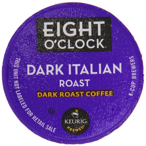 Eight O'Clock Coffee Dark Italian Roast K-Cups, 24-Count (Pack of 2)