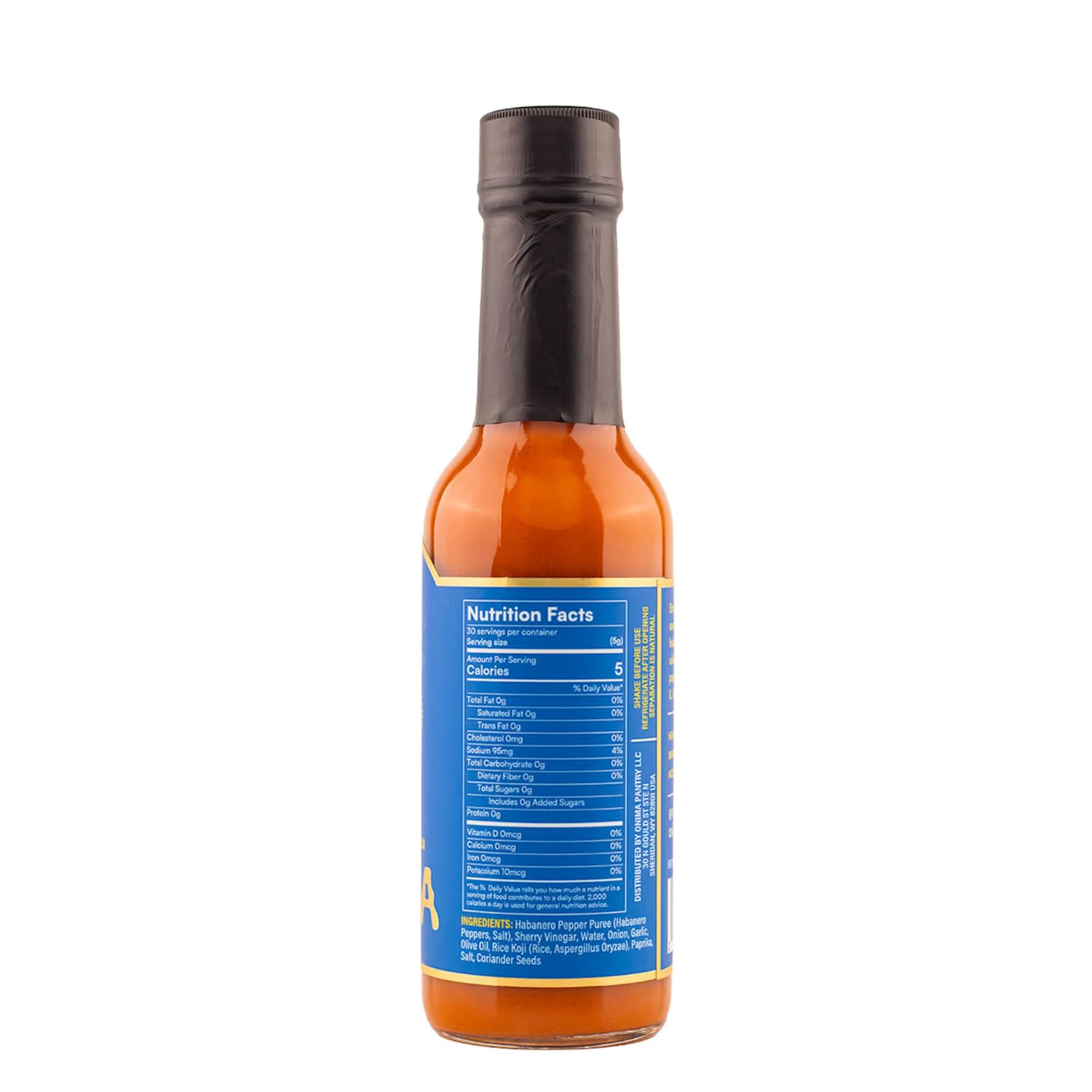 Heatonist IL MIG + by ONIMA, Medium Heat Hot Sauce With Flavors of Habanero Pepper, Sherry Vinegar & Garlic, Made With All Natural Ingredients, 5 fl