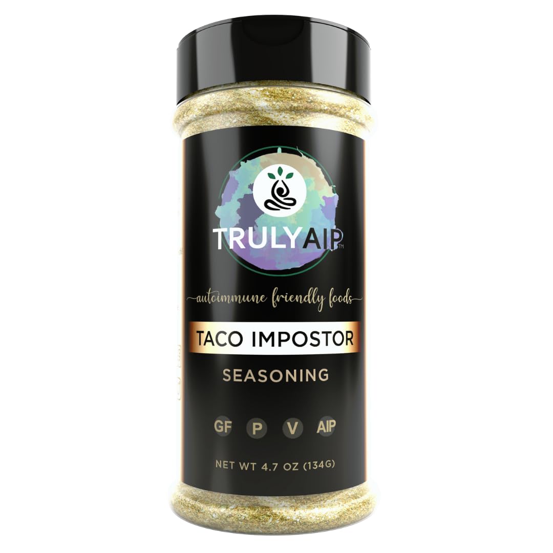 Truly AIP Taco Seasoning Mix - Paleo, Keto, Whole 30 & AIP Protocol Friendly - Great for Shrimp & Fish Tacos, Chicken, Salad, Delicious in Crunchy