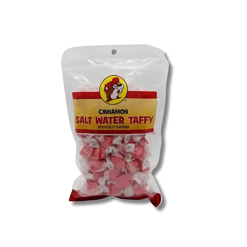 Buc-ee's Taffy Candy - Chewy, Fruity & Salt Water Taffy Individually Wrapped Candy - Big Bag of Candy Mix for Piñatas, Easter Basket Stuffers & Kids'