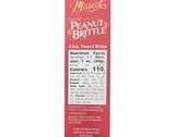 Peanut Brittle Candy, Thin and Crispy Holiday Snack 4.5 oz