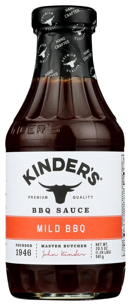 Kinder Sauce Barbecue Mild, 20.5 oz (Pack of 2)