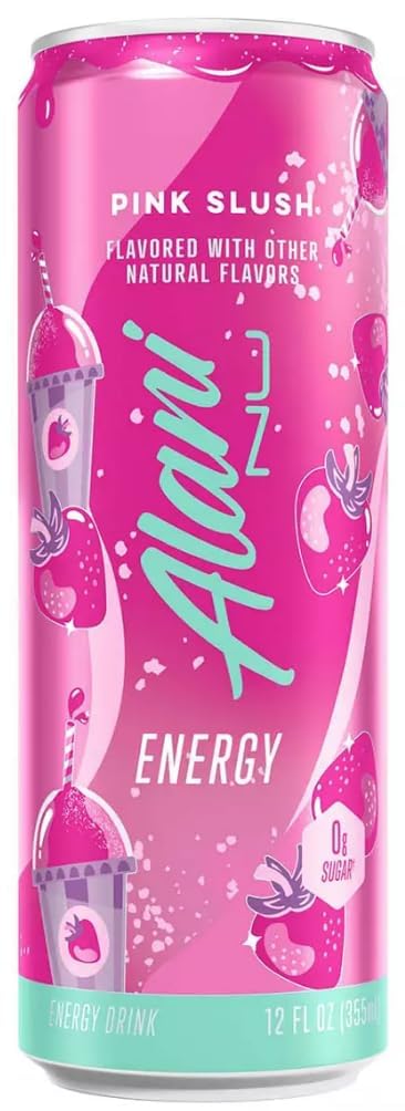 (20 Packs) Alani. Nu Energy Drink Variety Pack | 12 Different Flavors : Mimosa, Arctic White, Dream Float, Blue Slush, Breezeberry, Cherry Slush