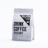 DRINK COFFEE DO STUFF, Blend, 2 Pound Bag, Whole Bean, Medium Roast, Sweet, Chocolate, Caffeine, Organic, Lake Tahoe Coffee (Hell Yeah!)