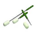Xiem Tools Stainless Steel, Rubber Handle Telescoping X-Sponge II with Sponge, 8-1/2 - 23 in - 1469334