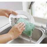 Nobu 12PCS Super Absorbent Microfiber Kitchen Dish Cloth High-efficiency Tableware Household Cleaning Towel Kitchen Tools Gadgets