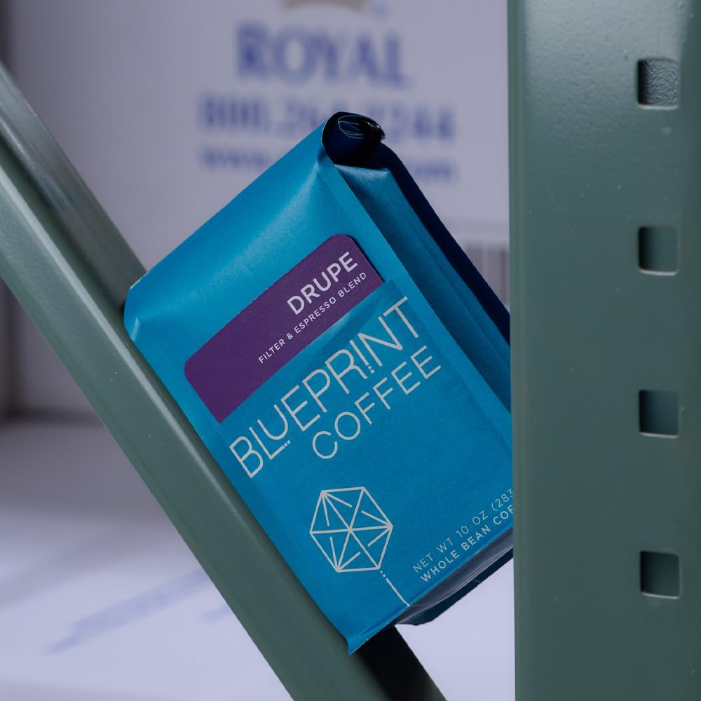 Blueprint Coffee Drupe Whole Bean Coffee, 10 oz