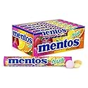 Mentos Chewy Mint Candy Roll, Fruit Mint Candies, 14 Pieces Per Roll, 15 Count Party Pack