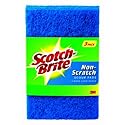 Scotch-brite 623-10 Multi-purpose Non-scratch Scour Pads, 3-pack