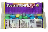 Candy Coated, Tootsie Roll Egg Shaped Candies, Perfect Easter Treats for Baskets or Hunts, 8 oz Bag