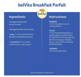 BelVita Breakfast Biscuits Variety Packs | 3 Natural Flavors - 12 Chocolate belVita Snack Packs, 12 Cinnamon Brown Snack Packs, and 12 Blueberry Snack