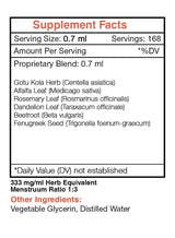 Cellulite Secret Alcohol-FREE Extract, High-Potency Herbal Drops, Tincture made from Gotu Kola, Alfalfa, Rosemary, Dandelion, Beetroot, Fenugreek