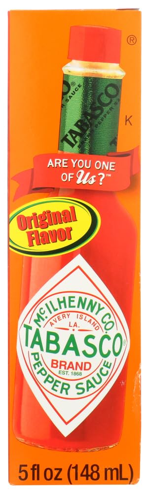 Tabasco Pepper Sauce Original Flavor 5 OZ (Pack of 24)
