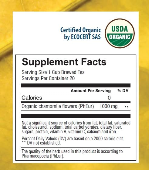 Good Nature Organic Chamomile Tea, 0.71 Ounce