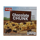 Weis Quality, Chewy Granola Bars Chocolate Chunk, 6.7 Ounce