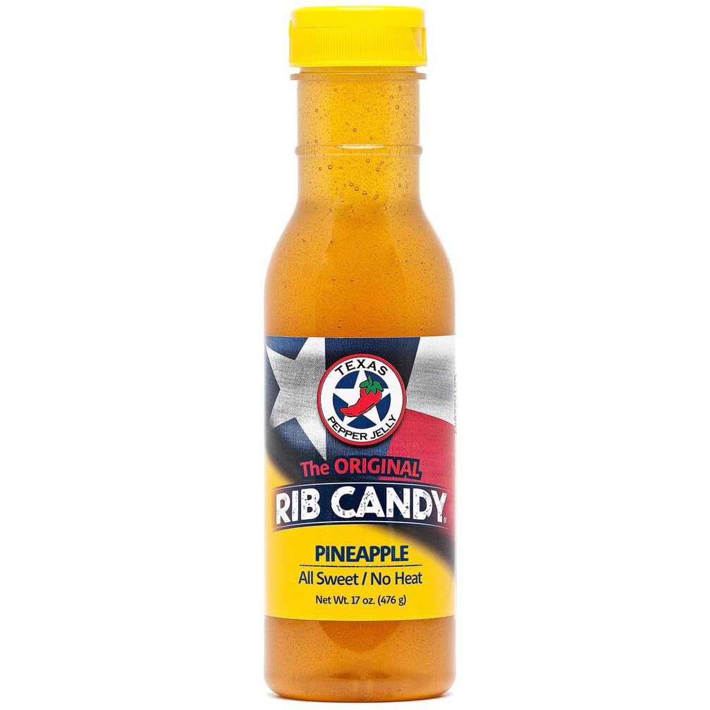 Rib Candy - Pineapple (Sweet) Net Wt. 17 oz (476 g) Bottle