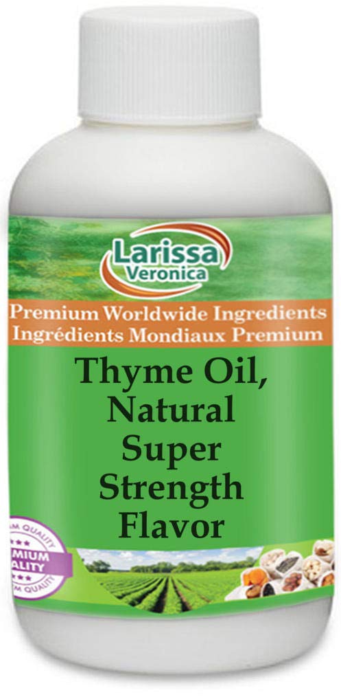 Thyme Oil, Natural Super Strength Flavor (8 oz, ZIN: 528583) - 3 Pack