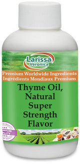 Thyme Oil, Natural Super Strength Flavor (8 oz, ZIN: 528583) - 3 Pack