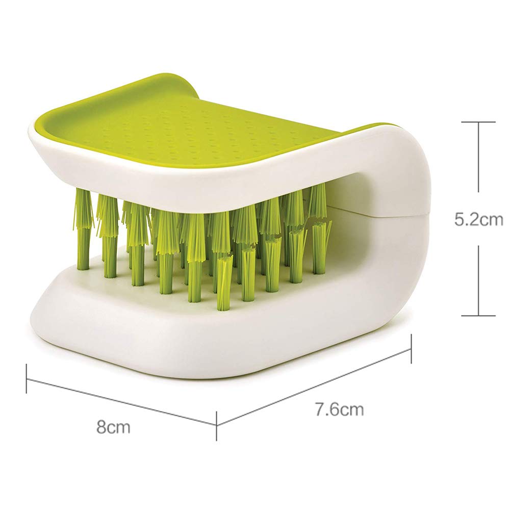 Blade Brush Knife Cleaner Chopsticks and Fork Cleaning Brush Cutlery Cleaner Utensil Bristle Scrubber Double Sided Spoon Knives Washing Brush