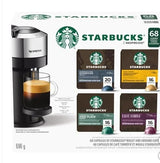 Starbucks Vertuo Line Variety pack by Nespresso, 68-count