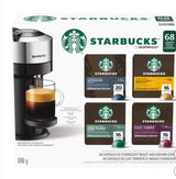 Starbucks Vertuo Line Variety pack by Nespresso, 68-count