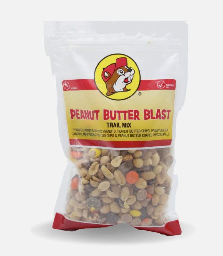 Buc-ee's Trail Mix - High Protein Trail Mix of Dried Fruit and Nuts, Crunchy and Deliciously Sweet, Healthy Breakfast and Travel Snacks for Adults