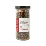 Strawberry Loose Leaf Green Tea, Pure Natural Herbal Tea Blend with Elderberry and Hibiscus (2 ounce)
