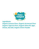 Free & Simple Foods Allergy-Friendly Snack Pack, Chive Crackers and Chocolate Chip Granola, Organic, Dairy-Free