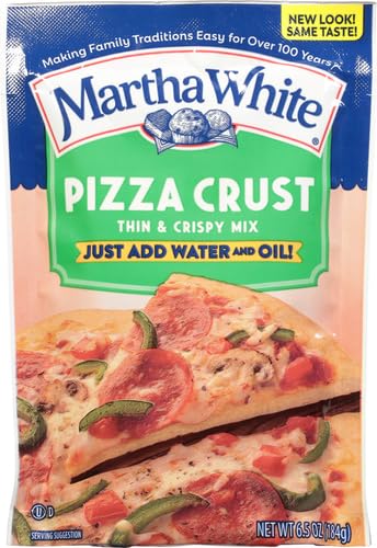 Martha White Thin And Crispy Pizza Crust Mix, 6.5 oz